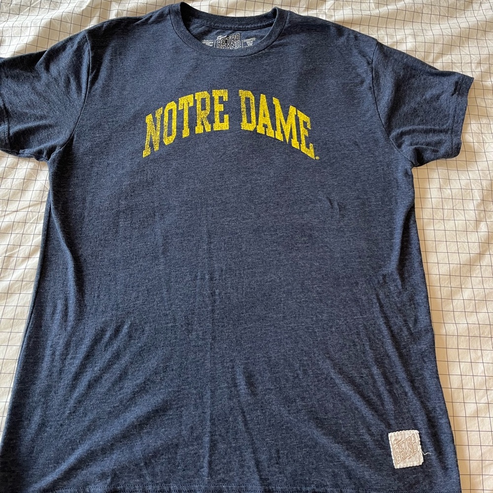 Original Retro Brand Notre Dame Tri-Blend T-Shirt